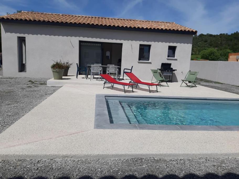 Chez Louise Et Juliette Villa Vallon-Pont-dʼArc Eksteriør bilde
